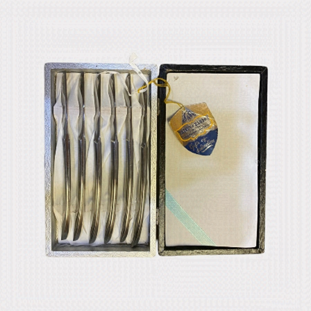 𝅺VINTAGE | Stainless Steel Butter Knife Set (SC)